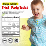 Kiddivit Iron Drops ingredients list on packaging