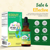Kiddivit Multivitamins ingredients list on the bottle