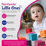 Kiddivit Zinc Drops with dropper for easy dosing