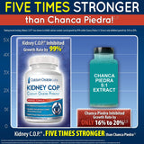 KIDNEY C.O.P. Calcium Supplement on a wooden table