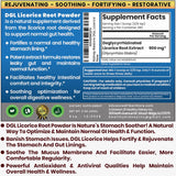 Kidney Restore DGL Licorice Root Powder 120g with measuring scoop
