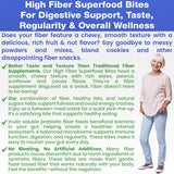 Kidney Restore High Fiber Superfood Bites next to fresh fruits