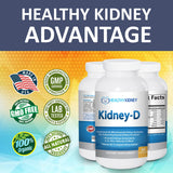 Kidney Restore Kidney-D Vitamin D3 supplement ingredients list