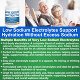 Kidney Restore Low Sodium Electrolytes 175g on a gym bag