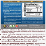 Kidney Restore Perfect Gut Inulin FOS Supplement in a kitchen setting