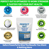 Kidney Restore Perfect Gut Inulin FOS Supplement packaging side view