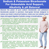 Kidney Restore Potassium Bicarbonate Powder in a glass of alkaline water