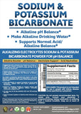 Kidney Restore Potassium Bicarbonate Powder with water bottle