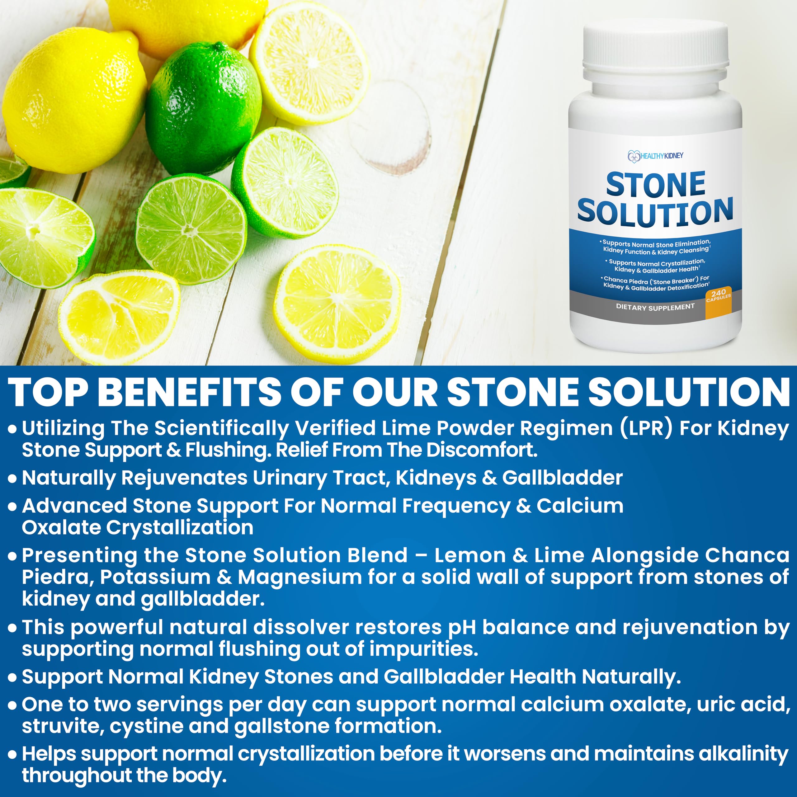 Kidney Restore Stone Solution user guide included