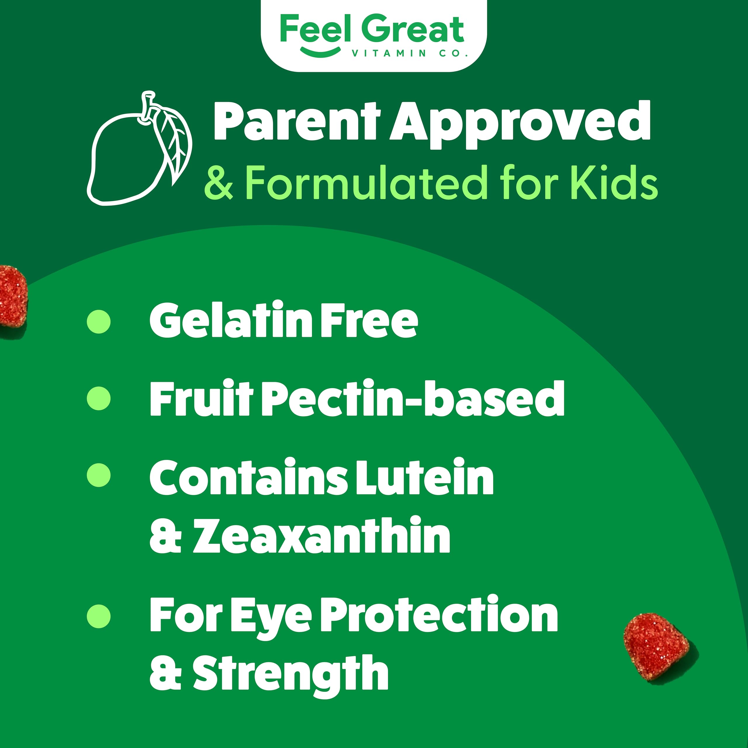 Kids enjoying The Feel Great Vitamin Company gummies