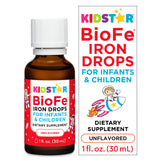 KidStar Nutrients Iron Supplement 86g bottle front view