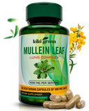 KIKI Green Mullein Extract Capsules bottle front view