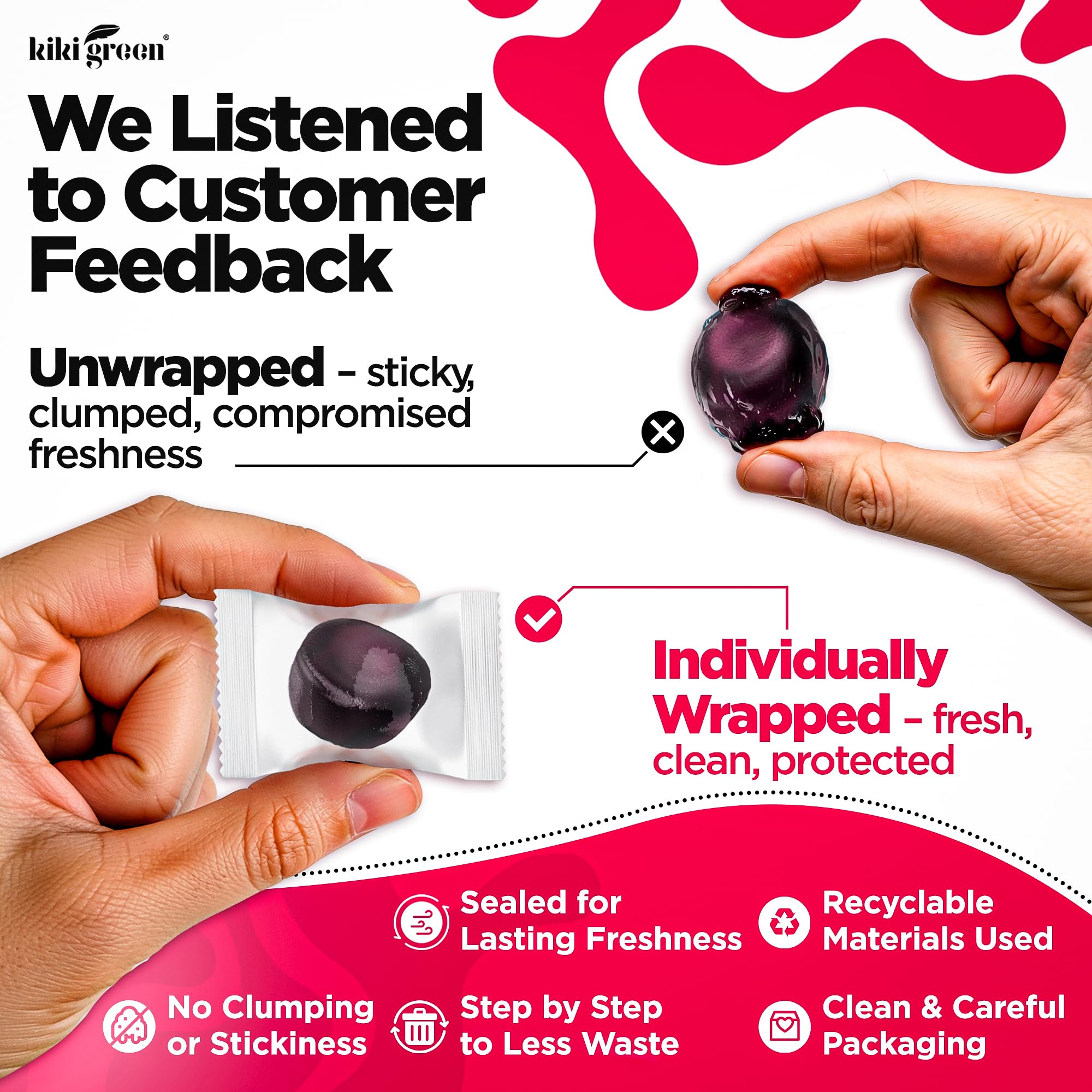 KIKI Green Mushroom Gummies in a lifestyle setting