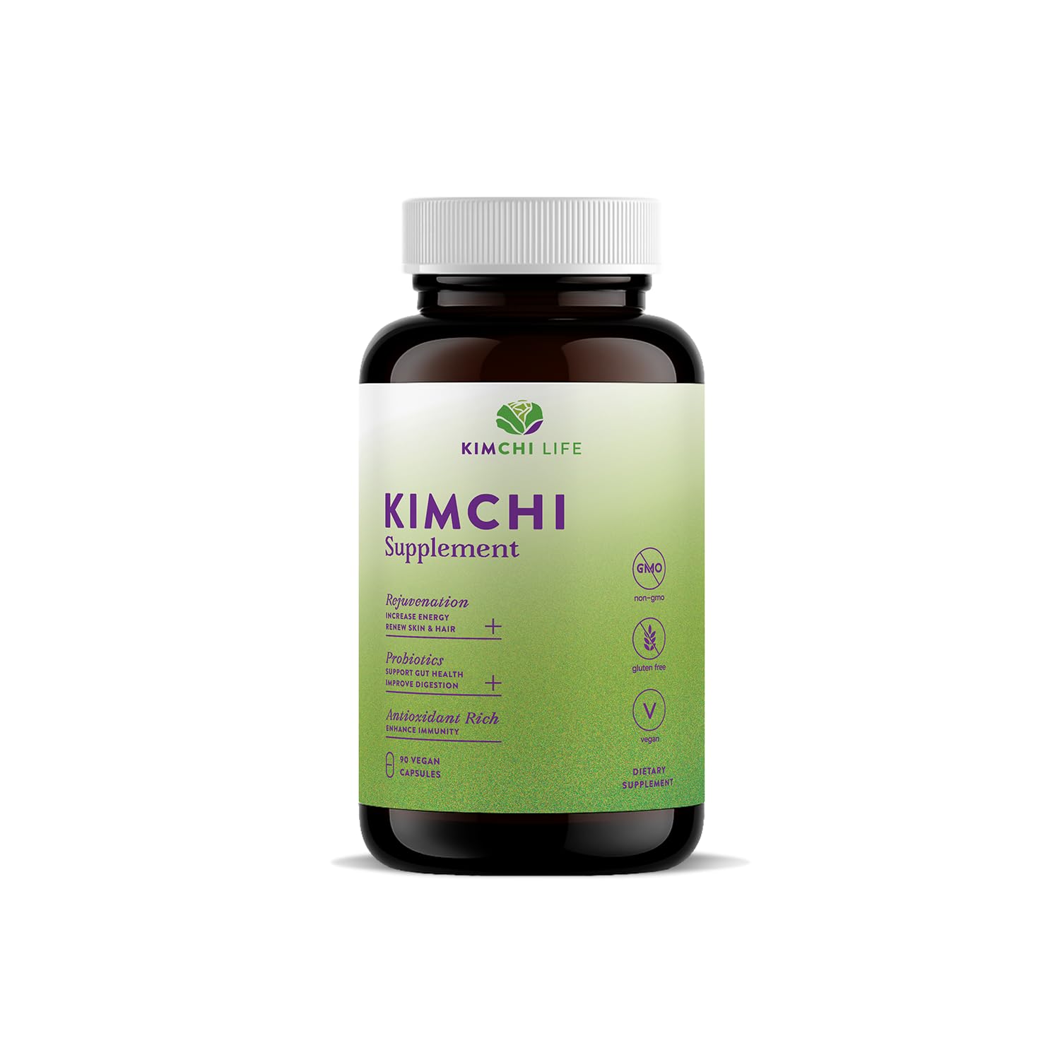 Kimchi Life Fermented Superfood Supplement 70g front view