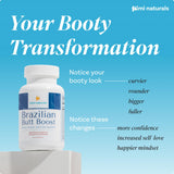 KIMI Brazilian Butt support Capsules side view showing label