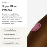 Kind Patches Astaxanthin Vegan Patches application on skin