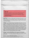 Kind Patches Berberine Patches back view with usage instructions