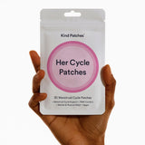 Kind Patches Her Cycle Patches Pre Menstrual Patch close-up