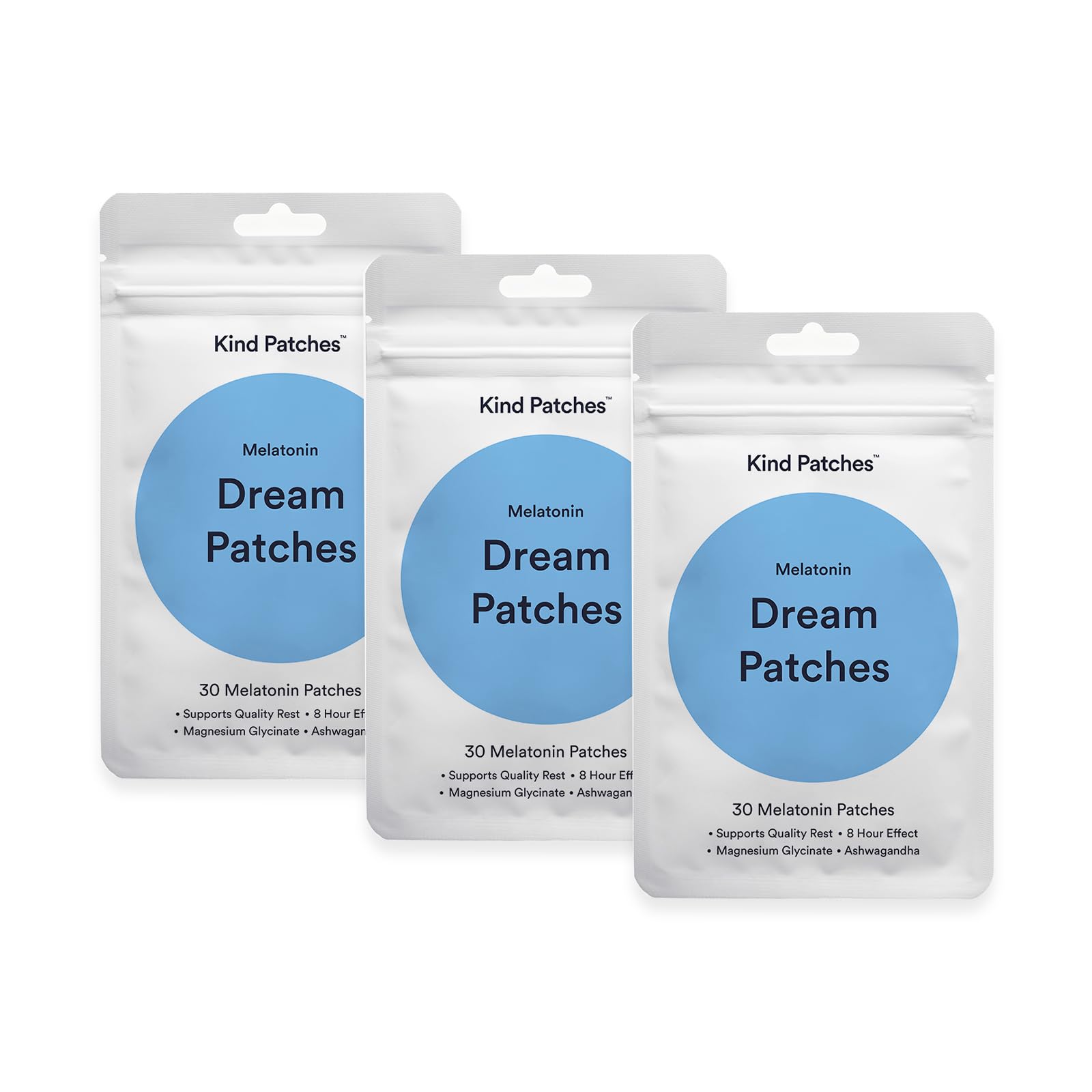 Kind Patches Melatonin Dream Sleep Patches packaging front view