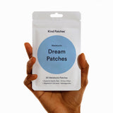Kind Patches Melatonin Dream Sleep Patches showing application on skin