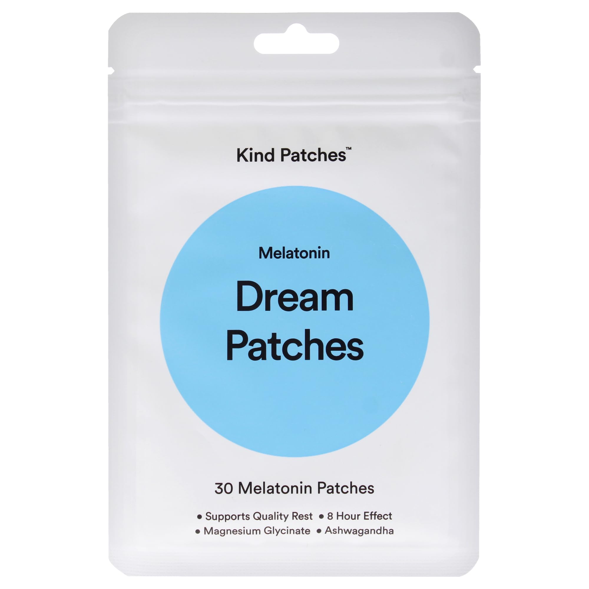 Kind Patches Sleep Patches packaging front view with 30 patches