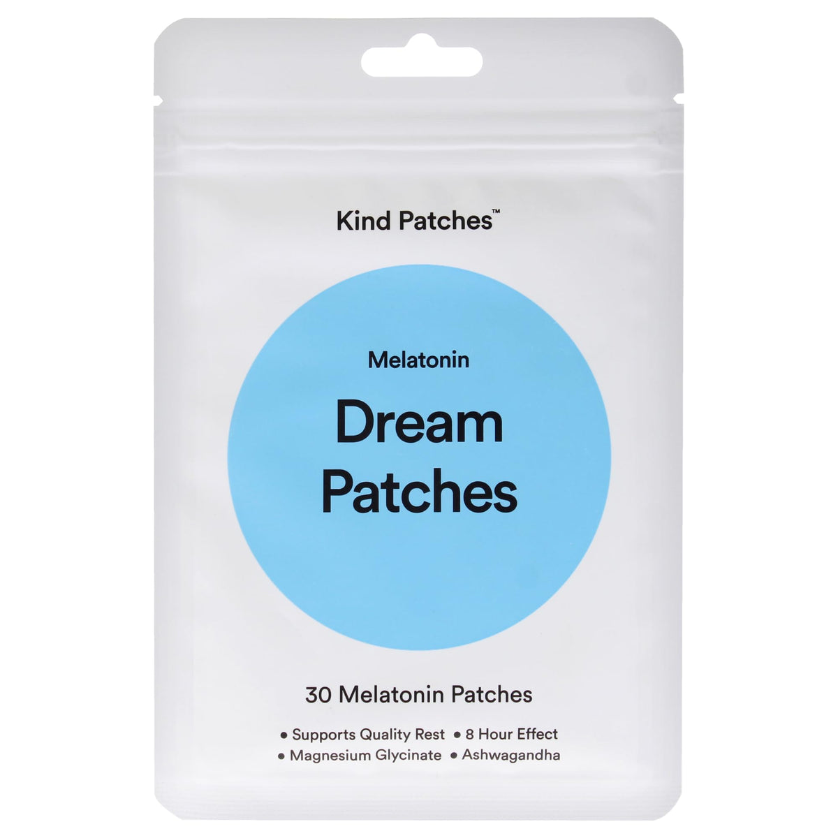 Kind Patches Sleep Patches packaging front view with 30 patches