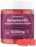 kindnature Berberine Gummies 1000mg front view of packaging