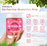kindnature Berberine Gummies 1000mg ingredients list