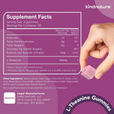 kindnature L-Theanine Gummies in a lifestyle setting