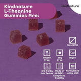 kindnature L-Theanine Gummies nutritional information