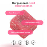 kindnature Pure Potassium Gummies 500mg close-up of gummies