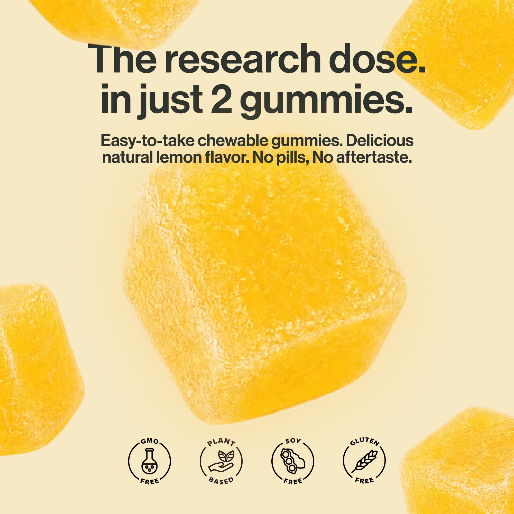 kindnature Riboflavin Gummies back view of packaging