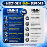 Kinetara NMNH Supplement 500mg capsules on a table