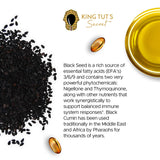 KING TUT'S SECRET Black Seed Oil Capsules packaging details
