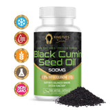 KING TUT'S SECRET Black Seed Oil Capsules side view