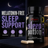 Kingdom Supplements Sleep Potion side view with label