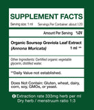 KingHealth Soursop Bitters Liquid bottle side view
