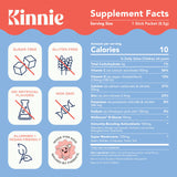 Kinnie Hydration & daily wellness Support Drink Mix preparation with water