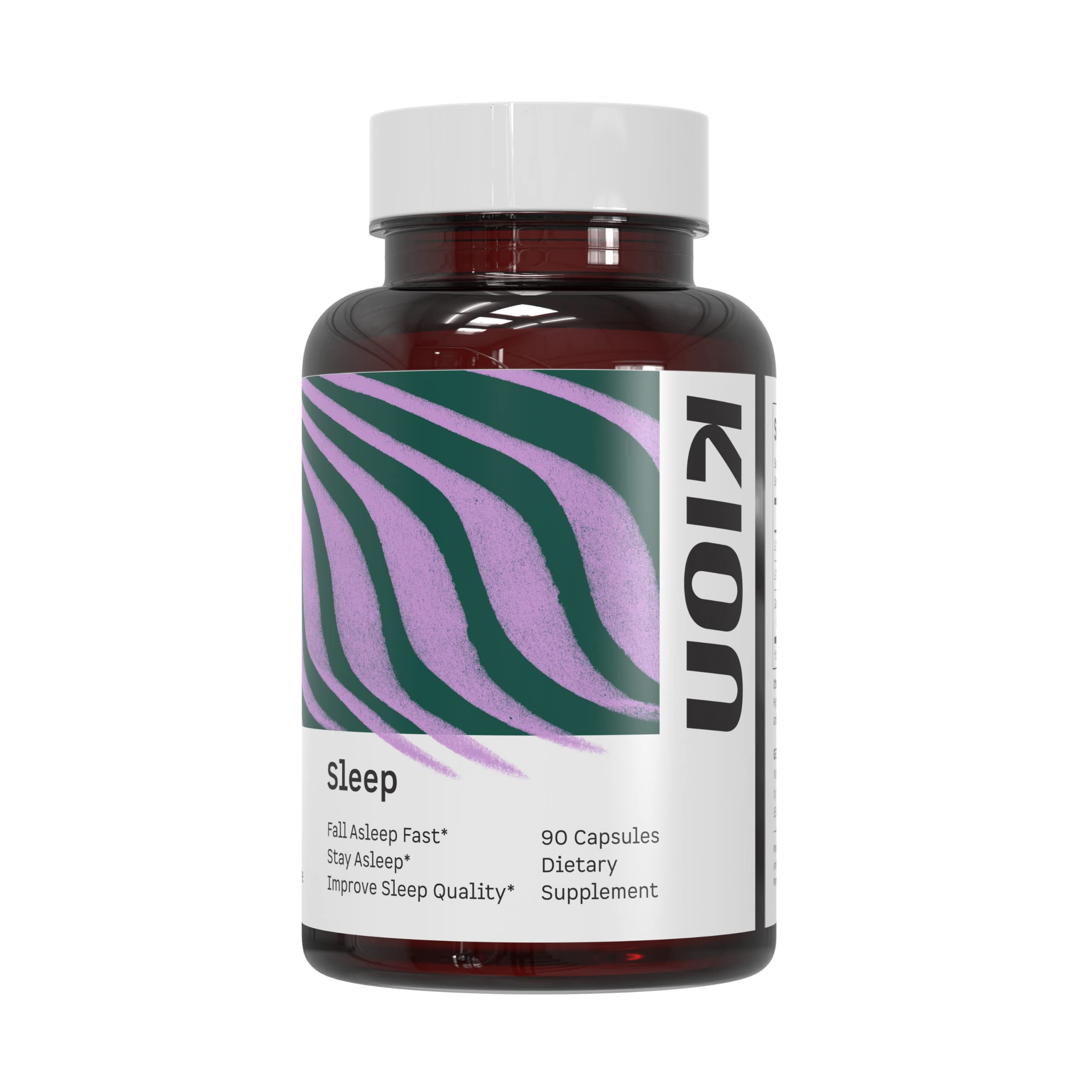 Kion Natural Sleep Aid Capsules 90 count front view