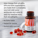 Kion Omega 3 Fish Oil 1000mg mini softgels bottle