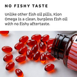 Kion Omega 3 Fish Oil 1000mg softgels close-up
