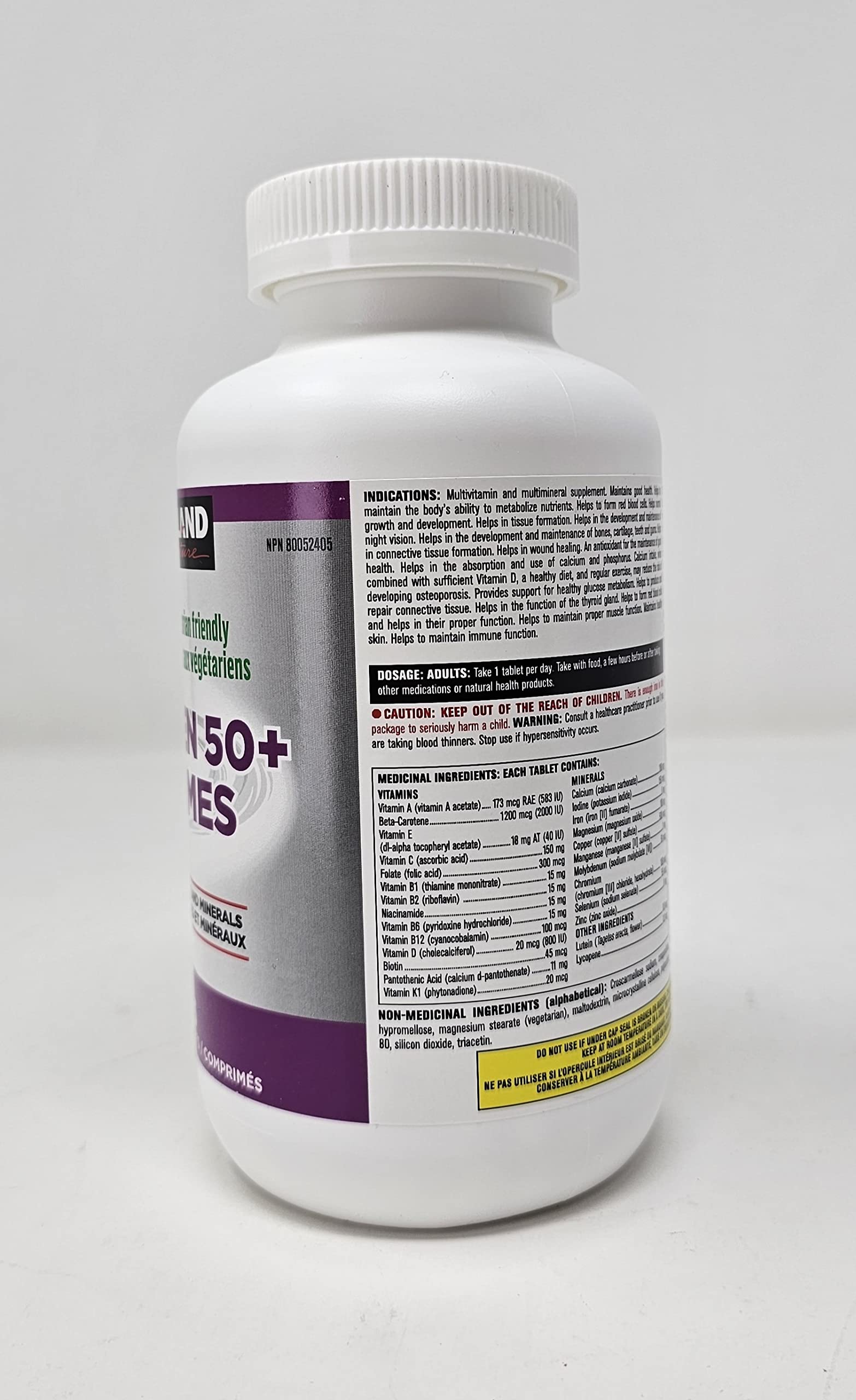 KIRKLAND Blended Vitamin & Mineral Supplement 653g tablet side view