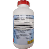 KIRKLAND Extra Strength Glucosamine HCI with MSM 454g back view with ingredients