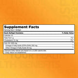 KIRKLAND Fish Oil Supplement 1311g packaging details