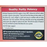 KIRKLAND Krill Oil 500mg softgel with packaging