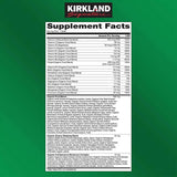 KIRKLAND Organic Multivitamin capsule close-up