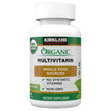 KIRKLAND Organic Multivitamin front view with packaging