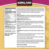 KIRKLAND Psyllium Husk Fiber Capsules packaging details