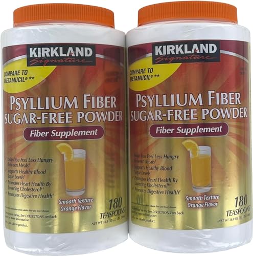 KIRKLAND Psyllium Husk Powder 2336g nutritional information