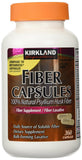Kirkland Signature Fibre Capsules 360 count pack of 2 with natural psyllium husk